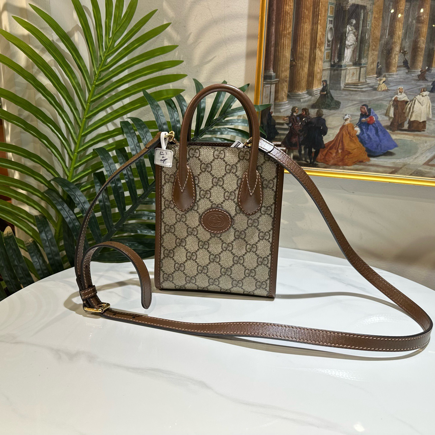 95新 GUCCI/古驰 御古屋/44248/mini琴谱斜挎包 035标