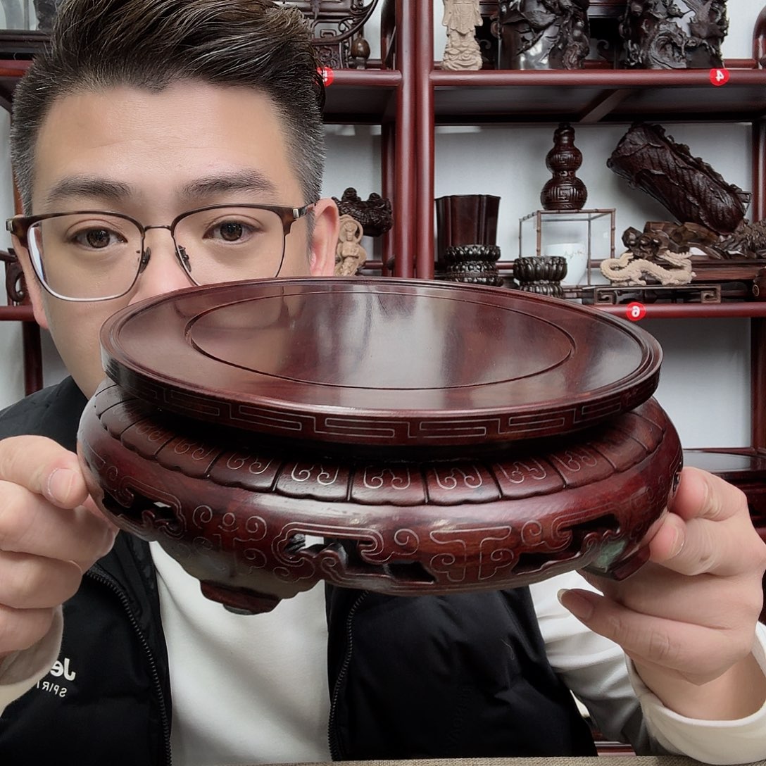 非洲酸枝工艺品底座