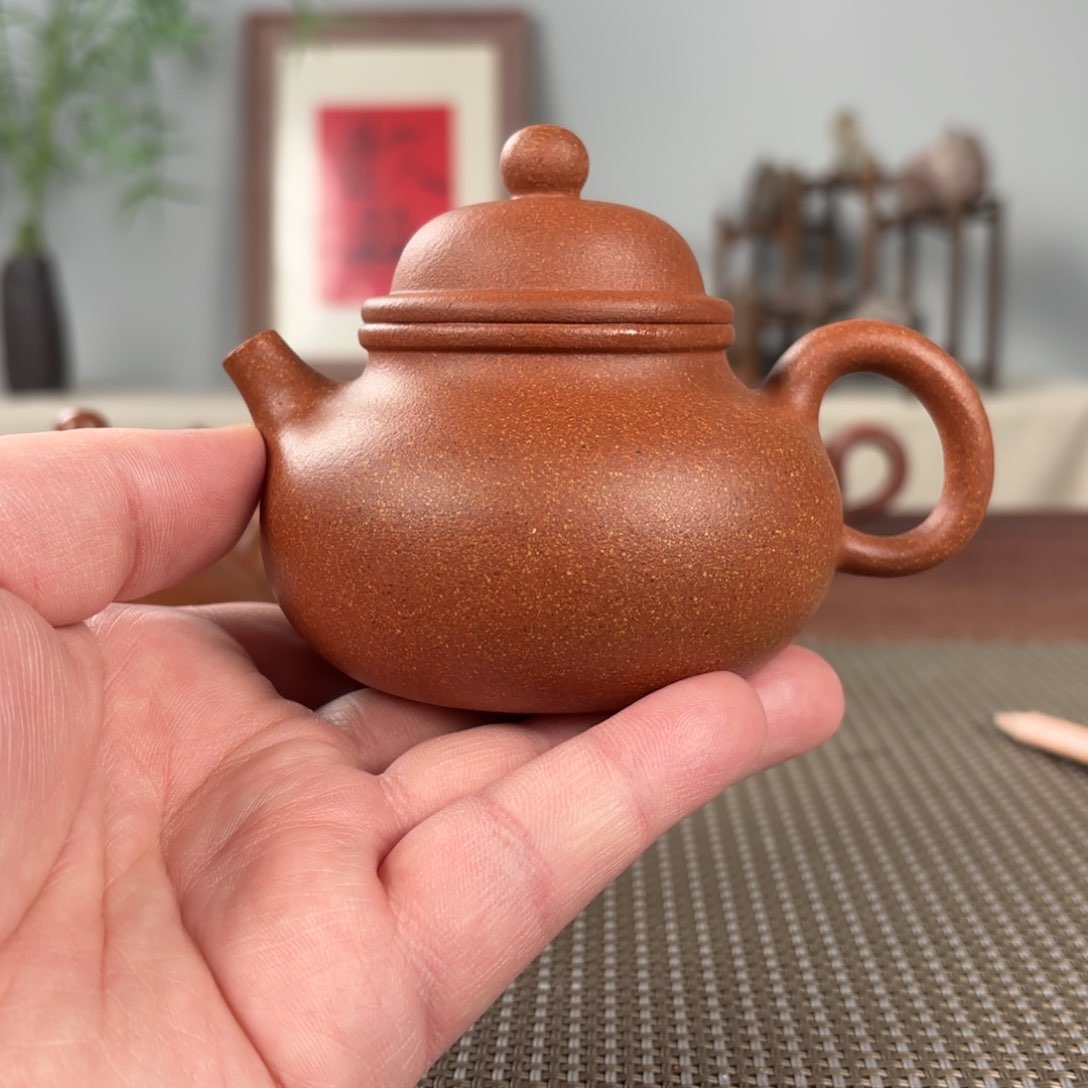 紫砂茶壶黄龙山原矿紫砂壶