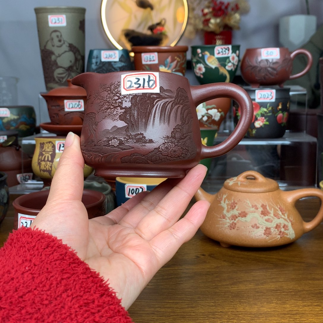 紫砂茶杯宜兴紫砂茶具