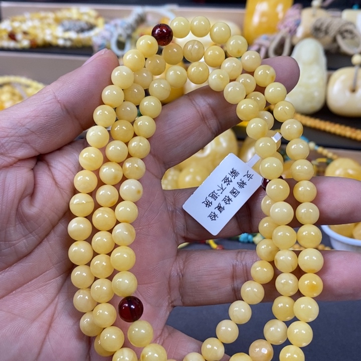 琥珀手链未镶嵌链子7