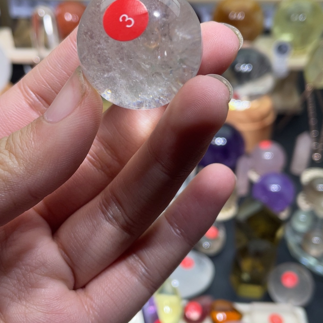 水晶珠宝半成品未镶嵌3