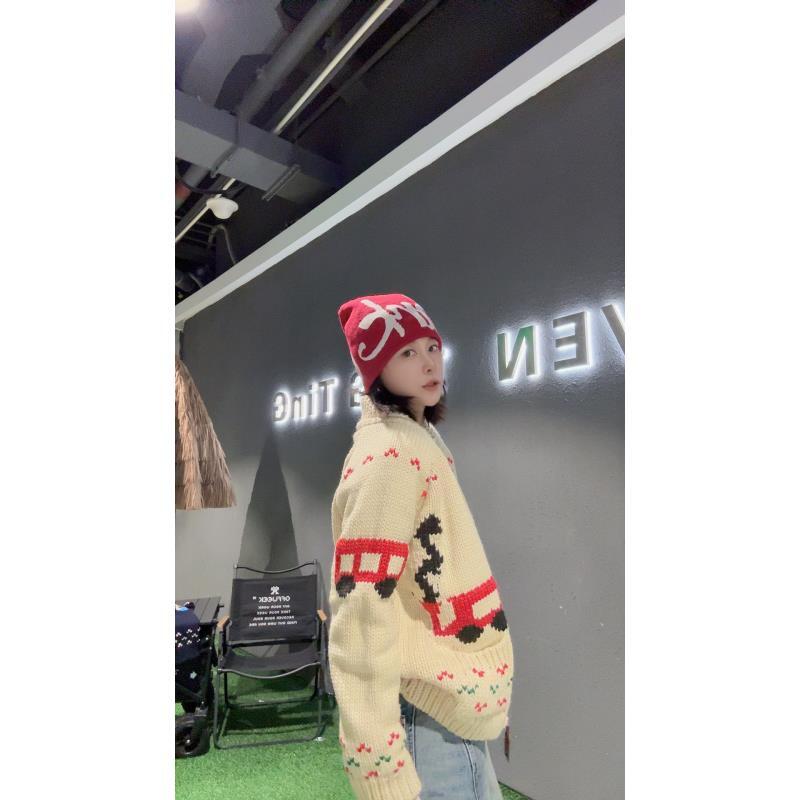 6658：火车厚款慵懒风韩系保暖冬季上衣圆领