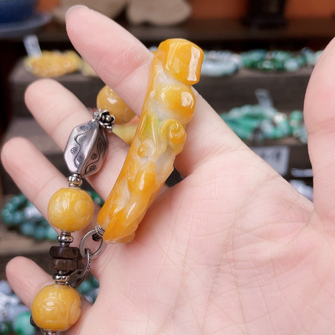 狮****未镶嵌手链翡翠手链