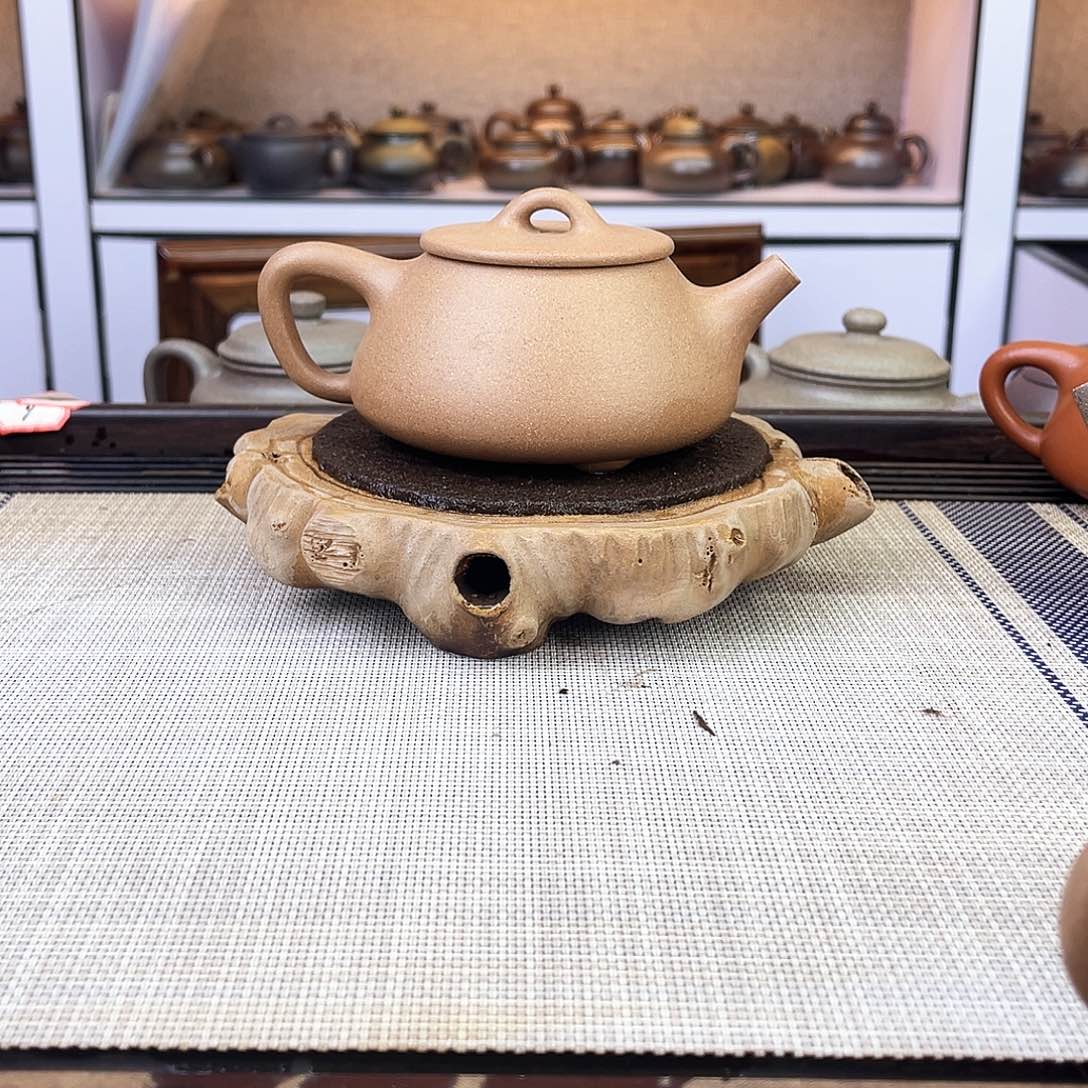 紫砂茶壶宜兴紫砂老段240c c
