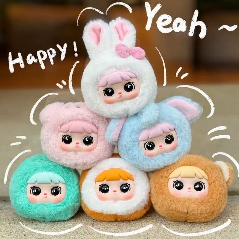 【默认代拆】【浮力价格】玩偶许愿对对碰 潮玩摆件礼物