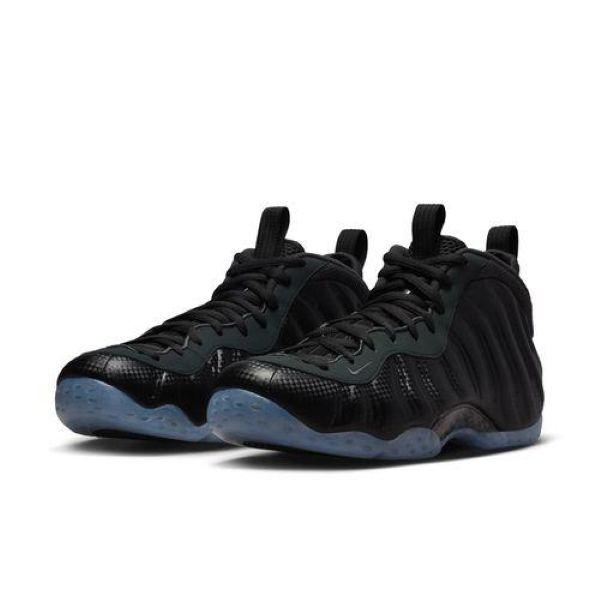 NIKE/耐克 AirFoamposite One 喷泡复古篮球鞋 黑灰色-HF2902-002