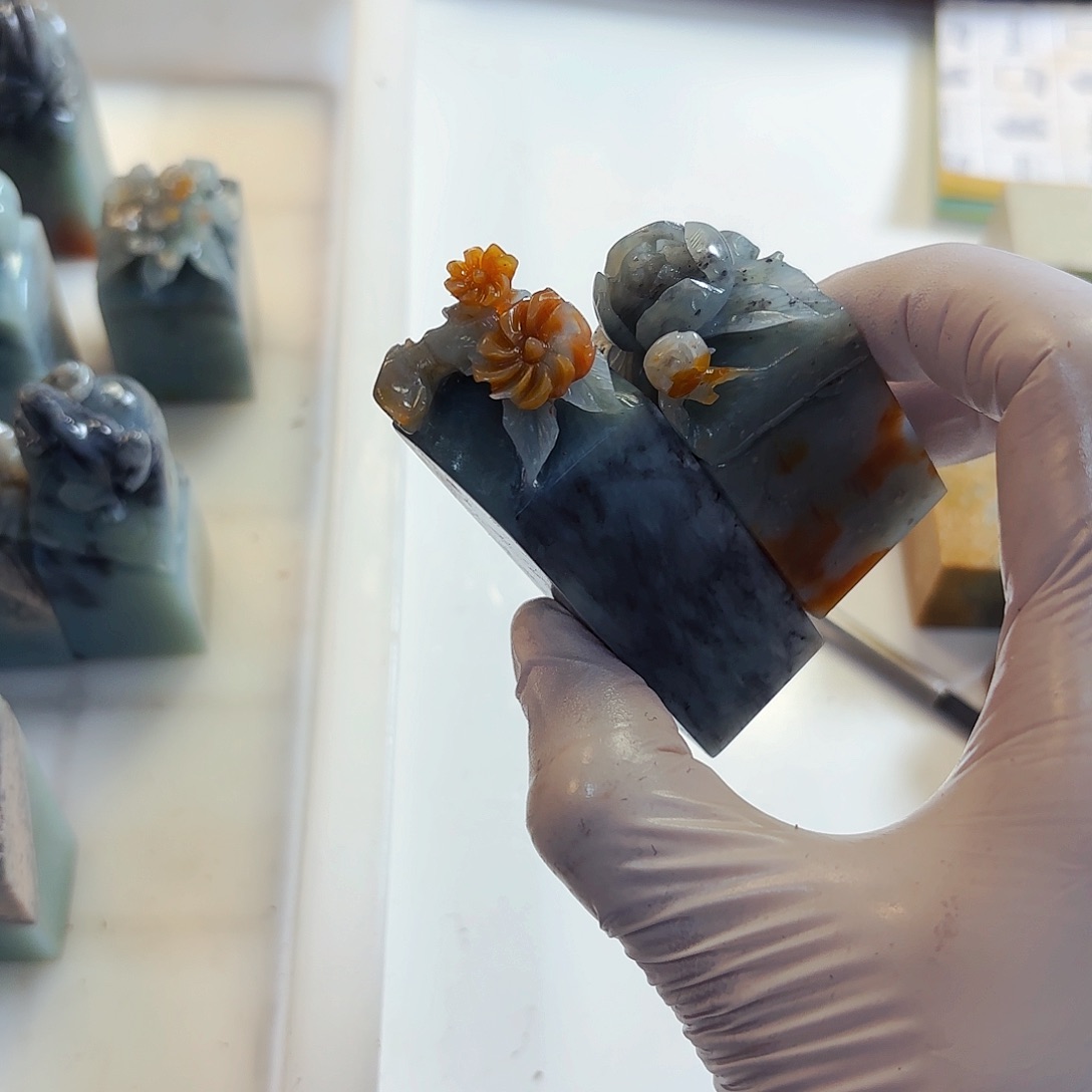 拾***年印石青田石这些问题我还