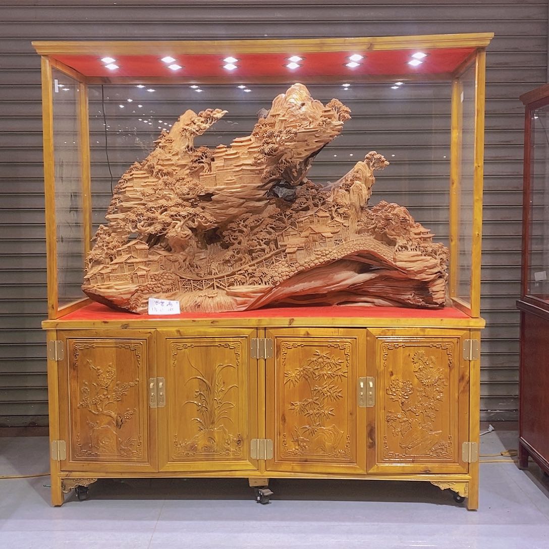 柏木J***宝崖柏摆件