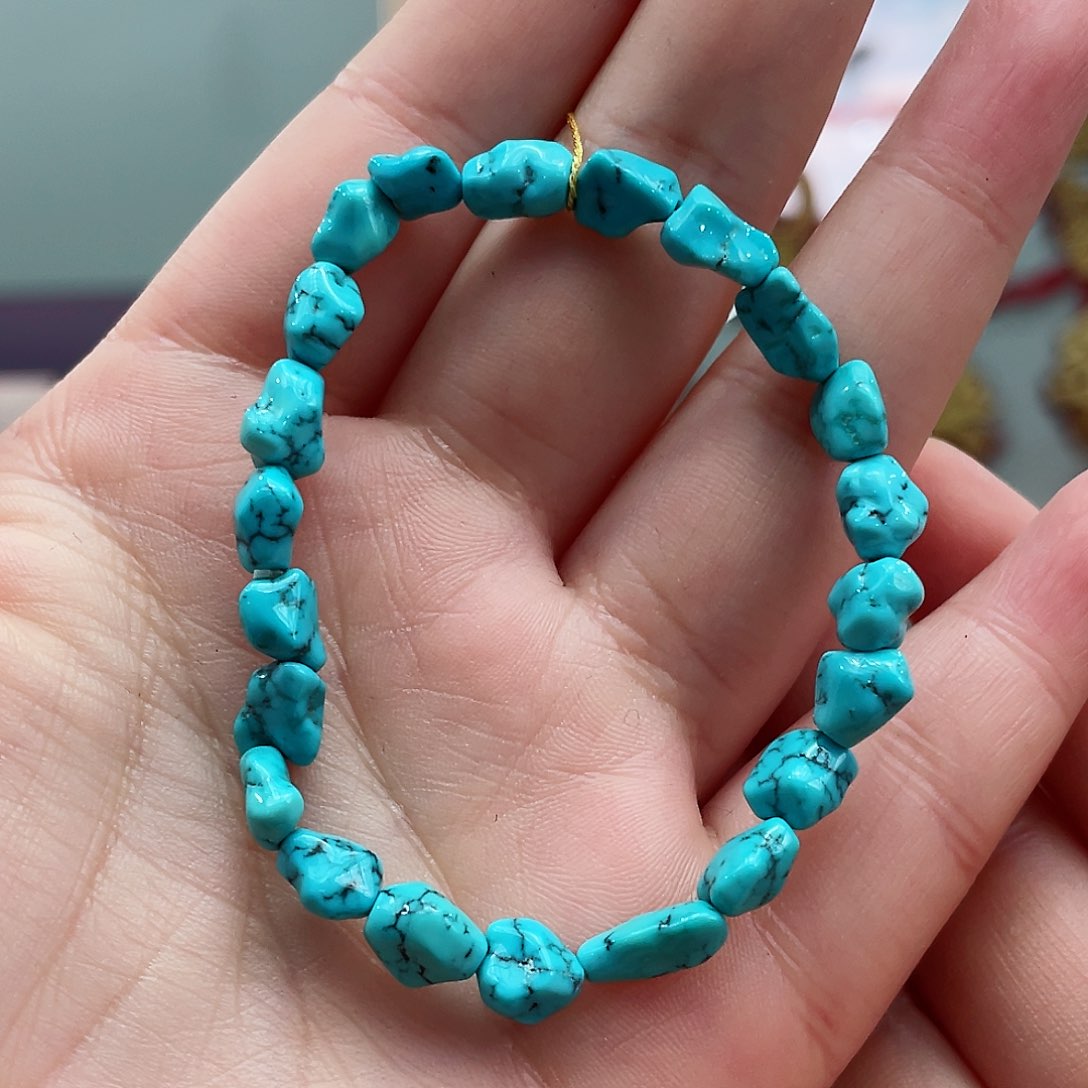 绿松石手串未镶嵌