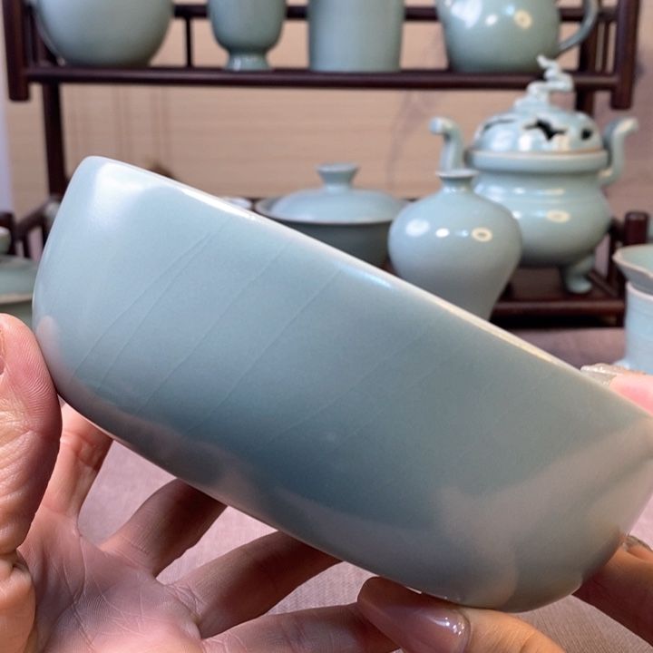 原产地汝瓷洗一级一