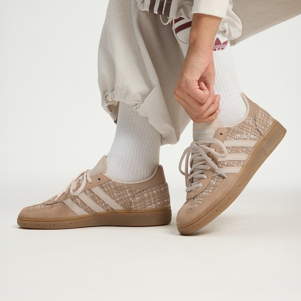 AdidasHANDBALL SPEZIAL W「T头鞋」经典运动板鞋德训鞋 JR4504