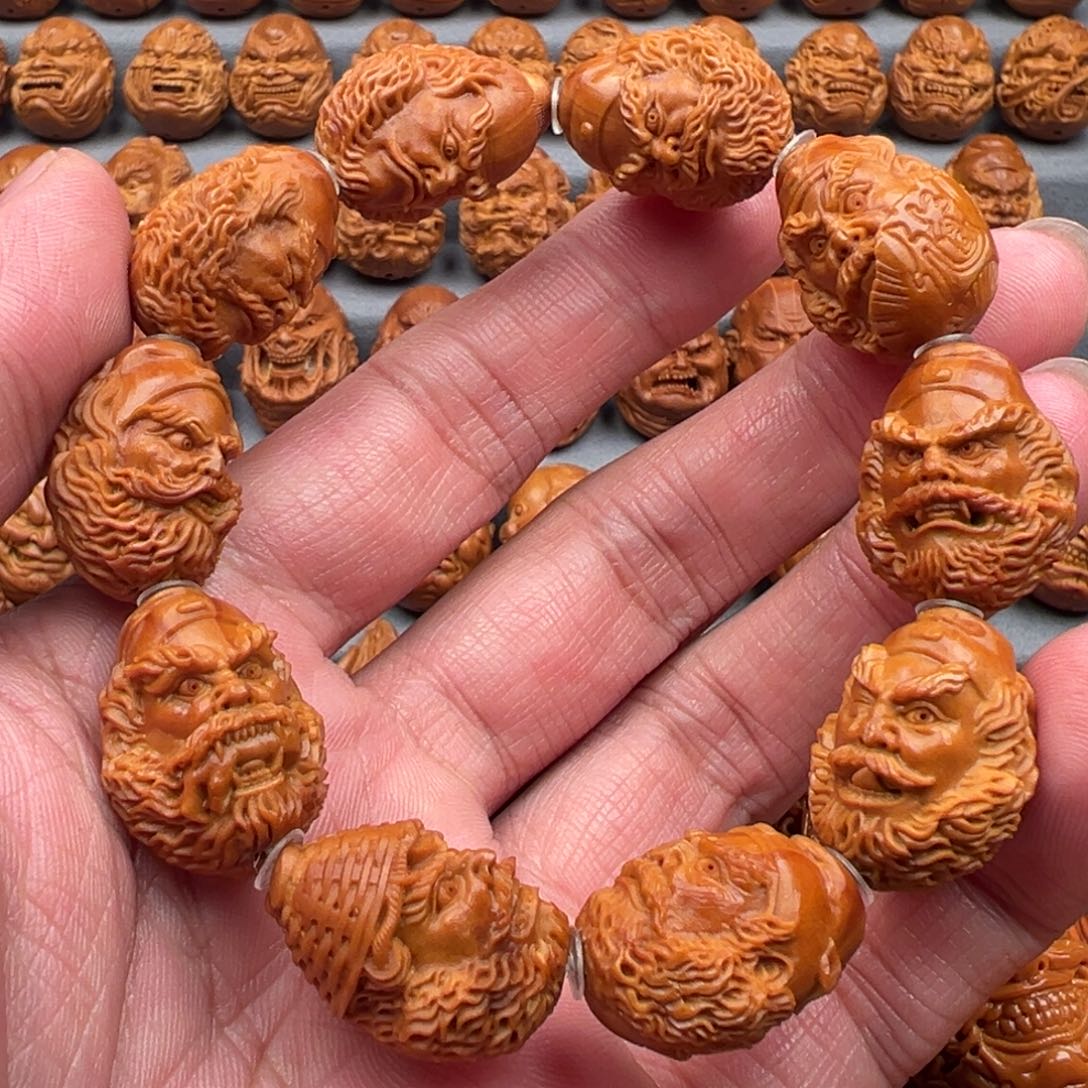 【闪购商品】手串橄榄核钟馗头
