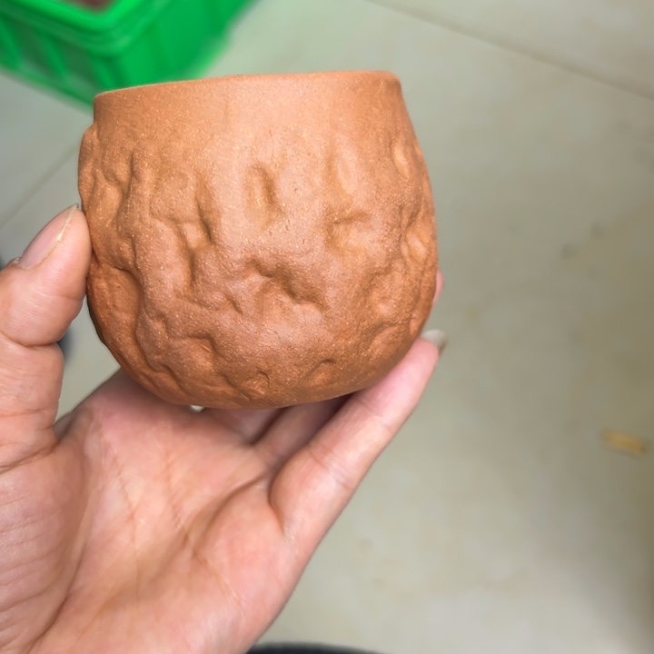 紫砂茶壶降坡泥半手160