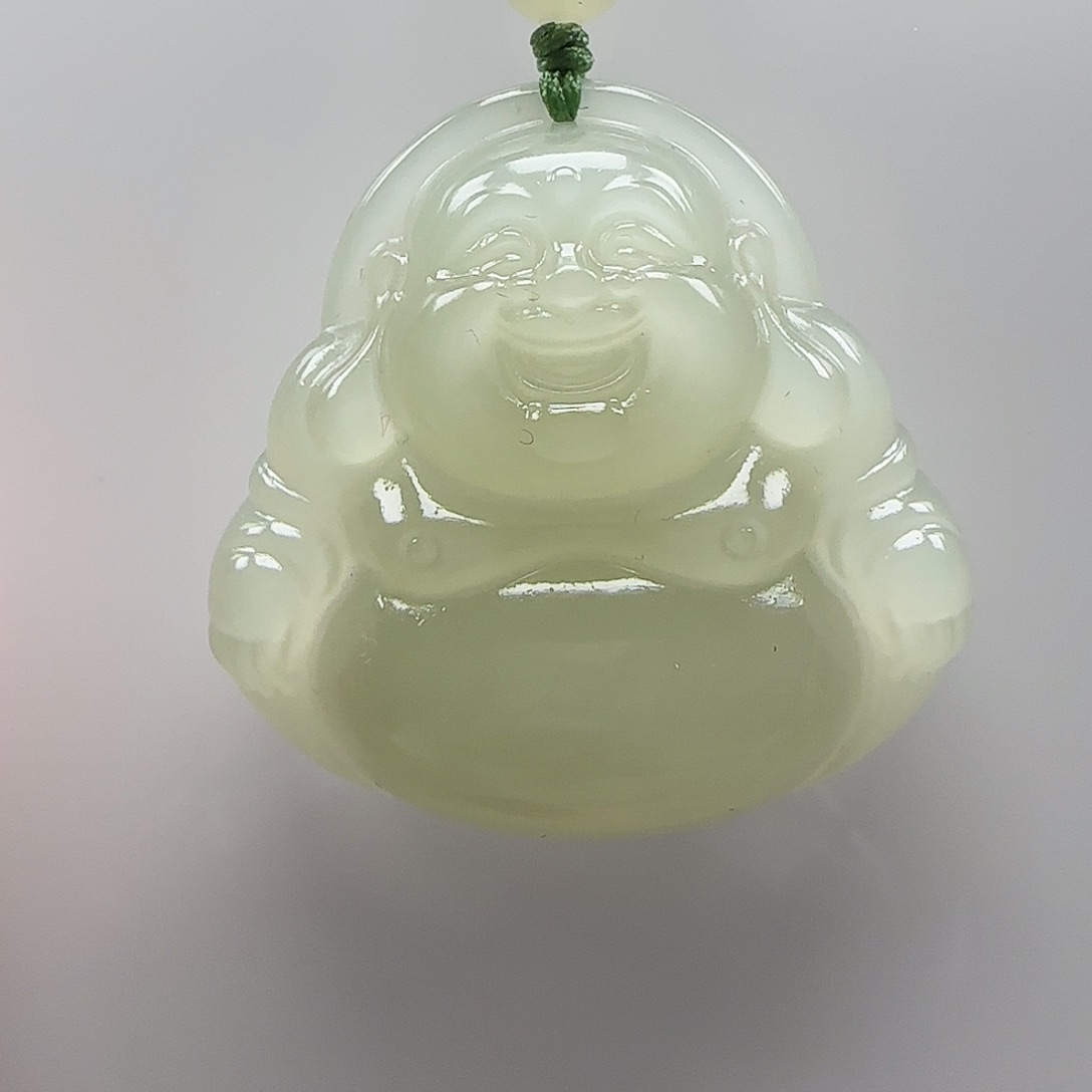 和田玉颈饰未镶嵌35