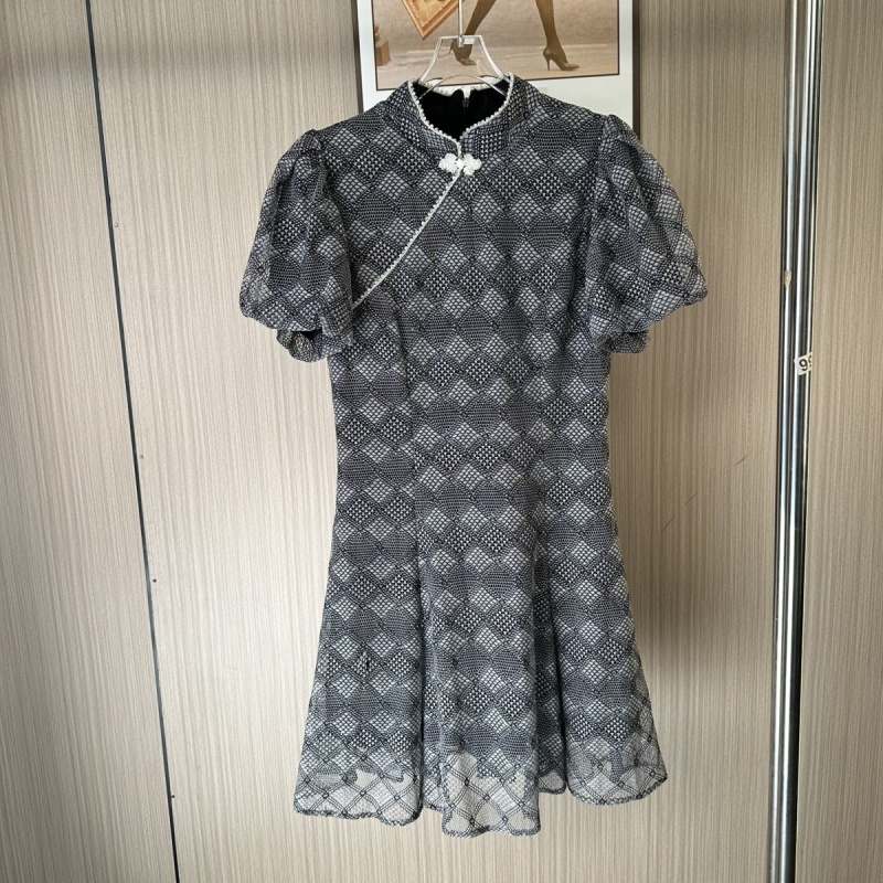 00040撤柜mc时尚设计款旗袍连衣裙