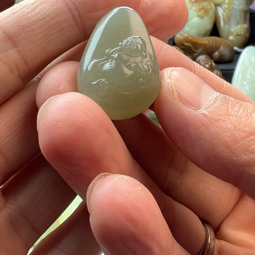 和田玉挂件未镶嵌