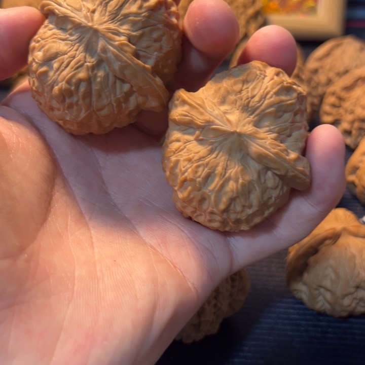 文玩核桃南瓜墩边44