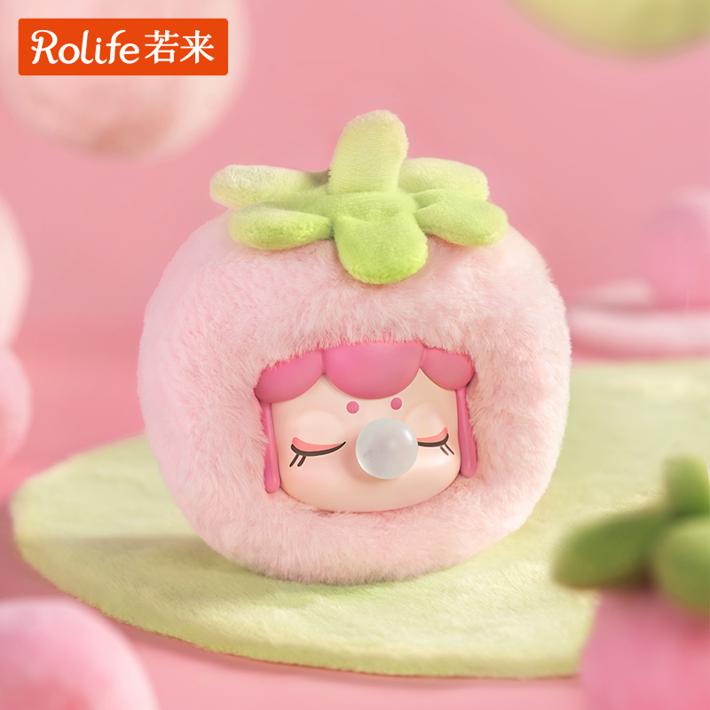 【nanci新品】Nanci毛绒水果脑袋系列挂件盲盒手办摆件潮流玩具