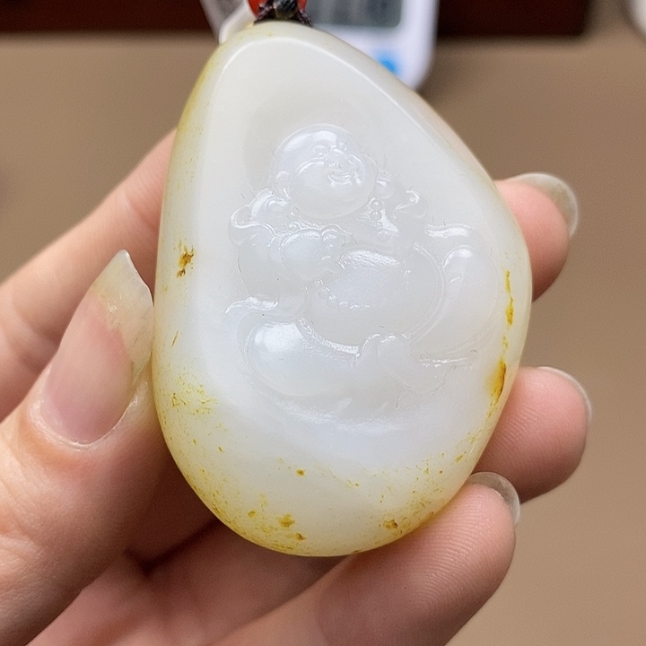 和田玉挂件未镶嵌F