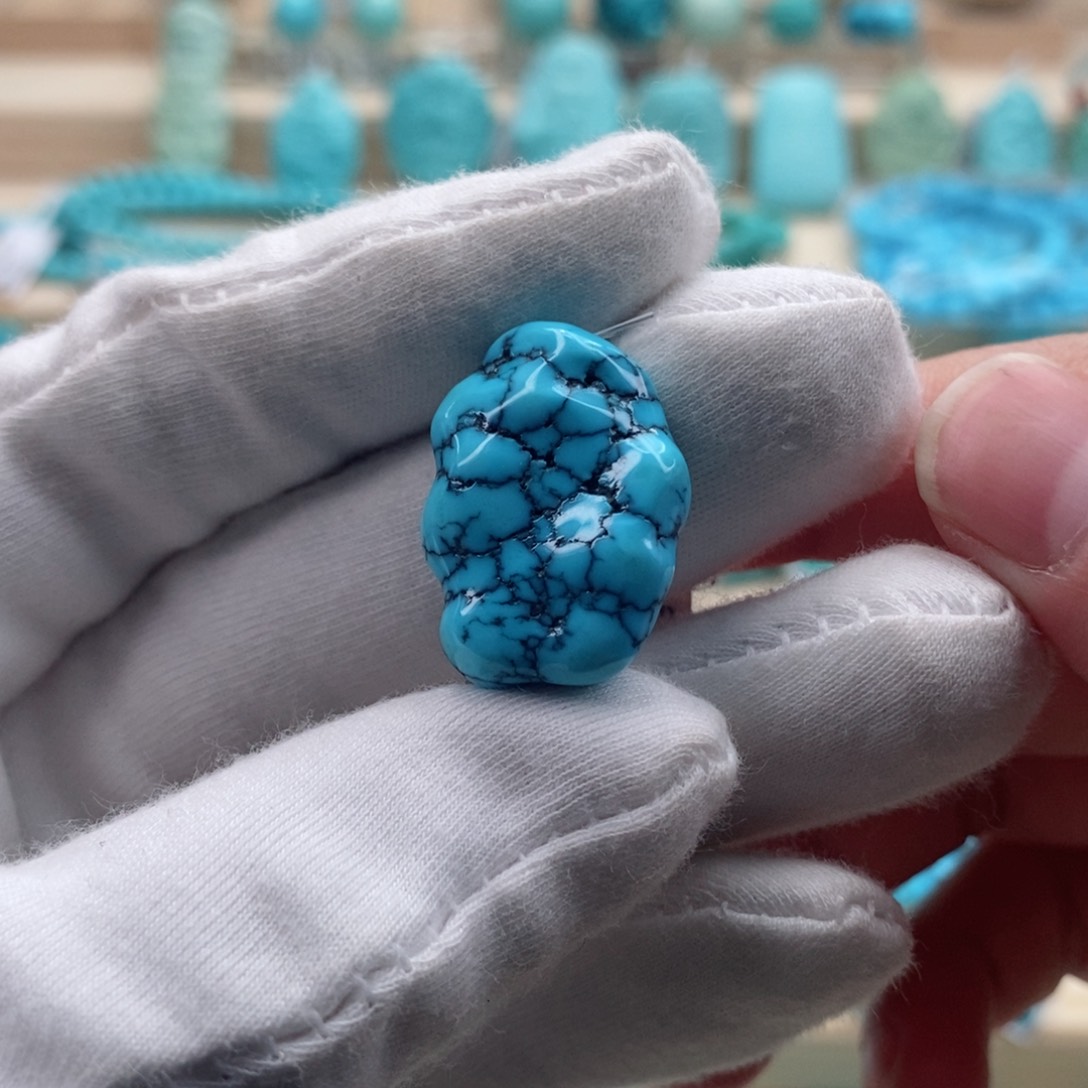 绿松石珠宝奇石未镶嵌