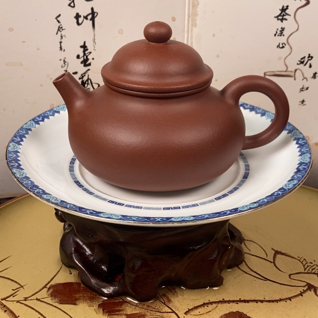 紫砂茶壶全手200 容量宜兴紫砂壶