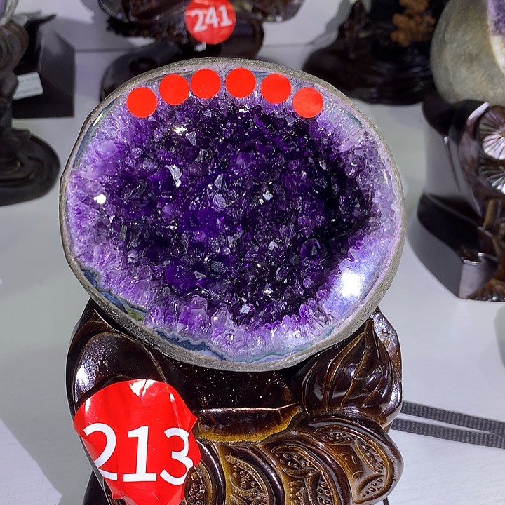 紫晶大型摆件（非配饰）未镶嵌蛋