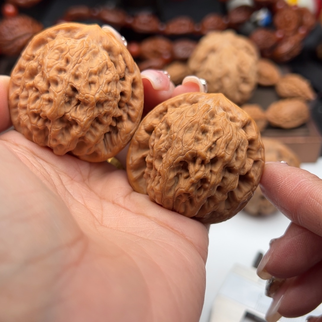 文玩核桃把件金公子43