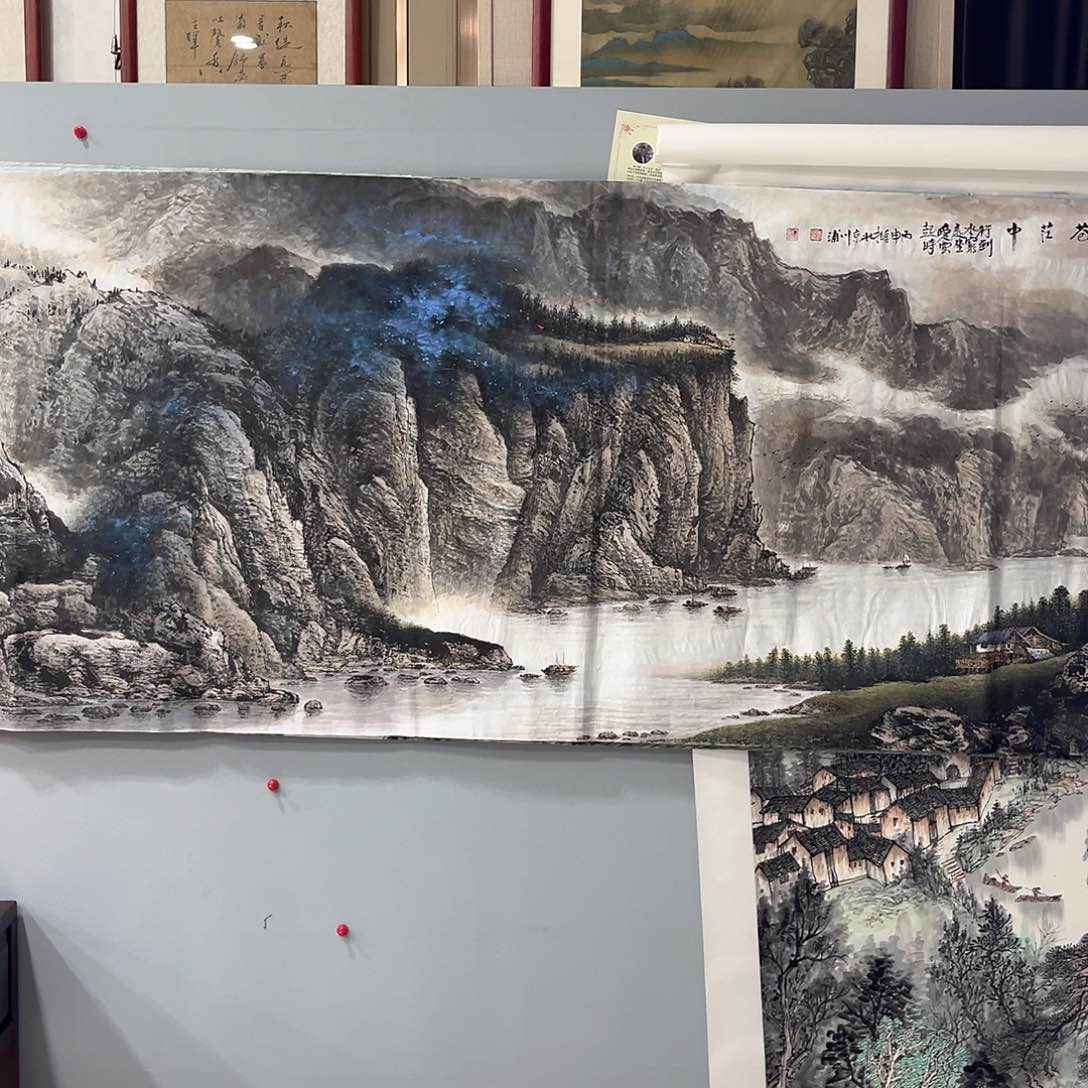 国画猪***侠国画作品展览等活动
