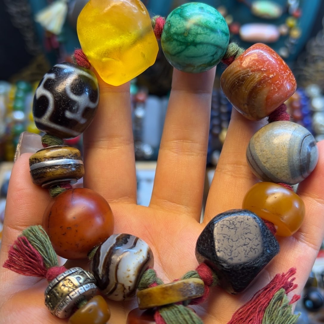 玛瑙/玉髓手链未镶嵌