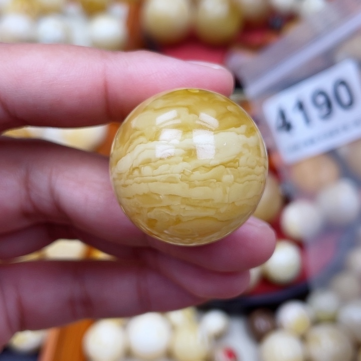 蜜蜡未镶嵌珠宝奇石沙眼29.2虎皮