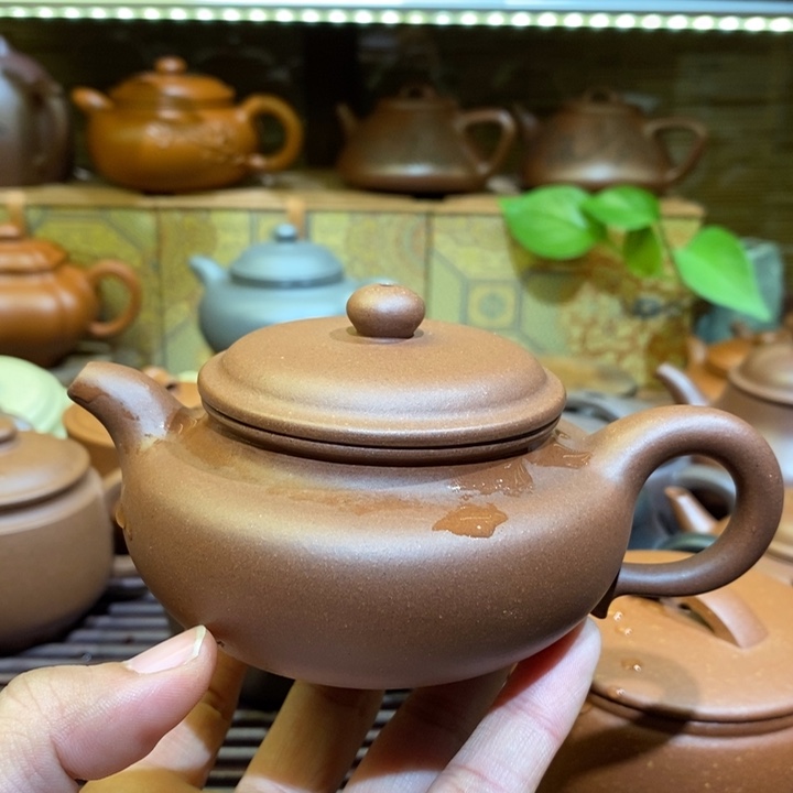 紫砂茶壶仿古壶半手工
