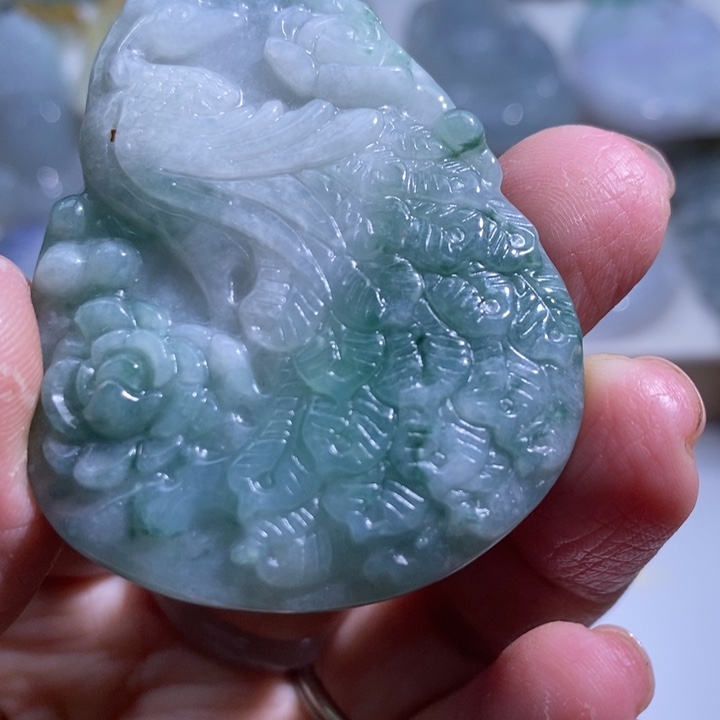 【闪购商品】颈饰未镶嵌翡翠凤凰