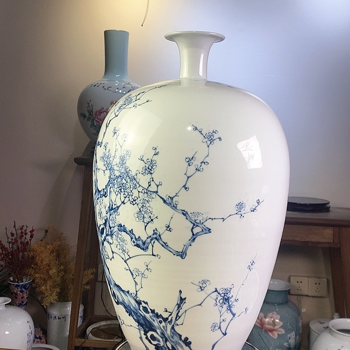 【闪购商品】景德镇陶瓷家用摆件感**然