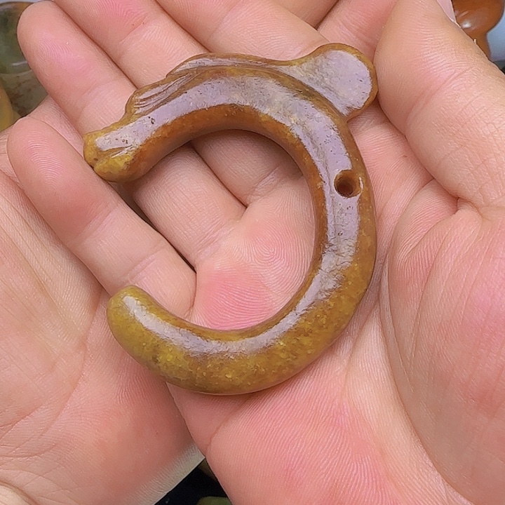 和田玉吊坠(不含链)未镶嵌鹏****n