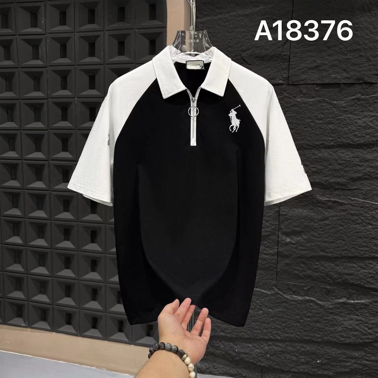 CB-A18376-夏季时尚休闲潮流新款百搭POLO衫