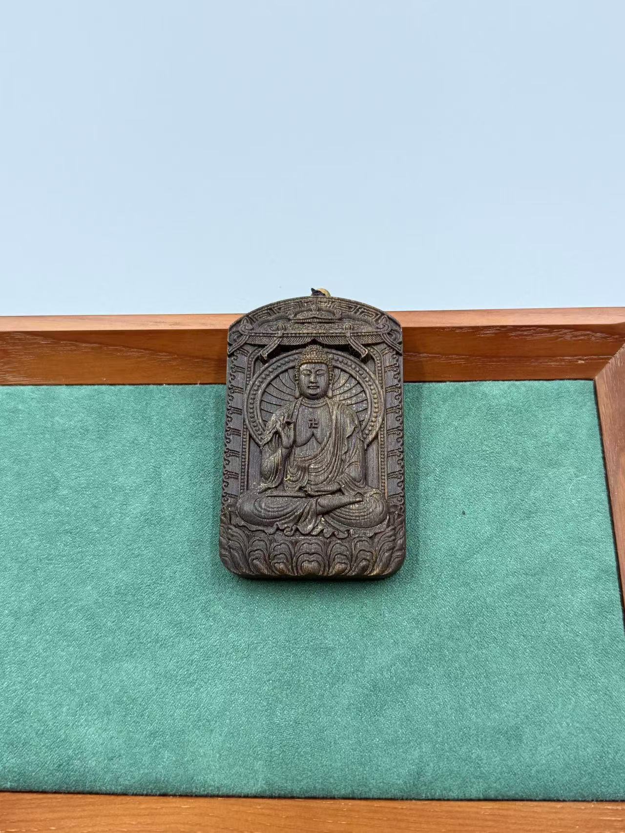 TLJH118 富国岛棋楠雕刻吊牌（多样性发货）