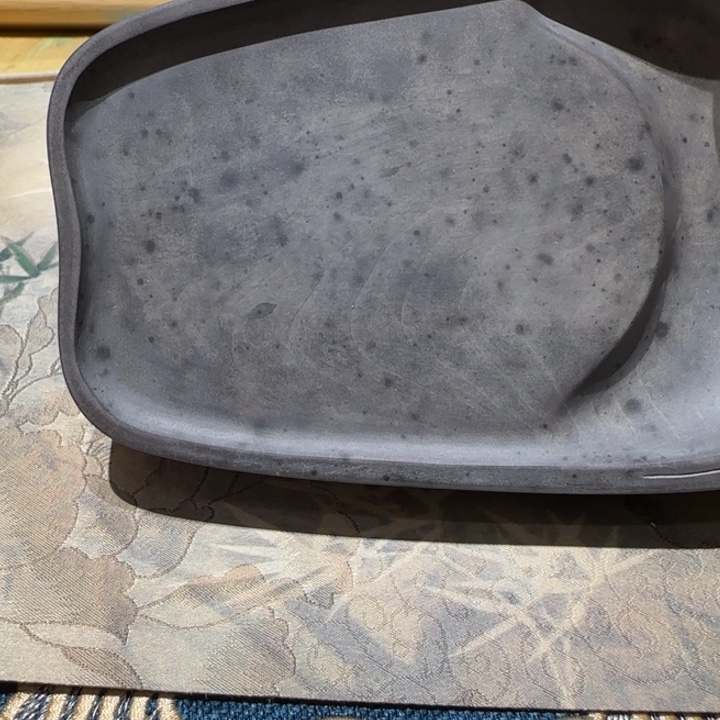 印***汉河东裴氏澄泥砚台