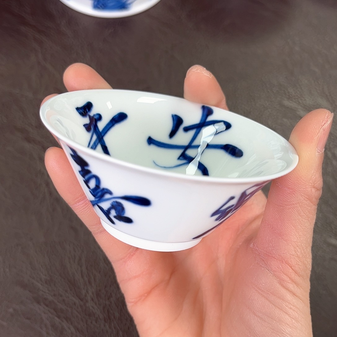 杯手绘高温瓷器瓷器