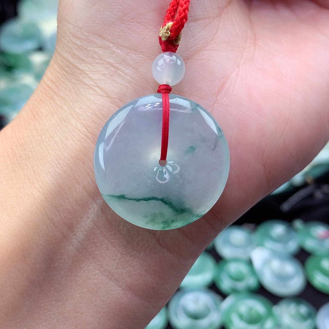 翡翠颈饰未镶嵌尺寸25/6