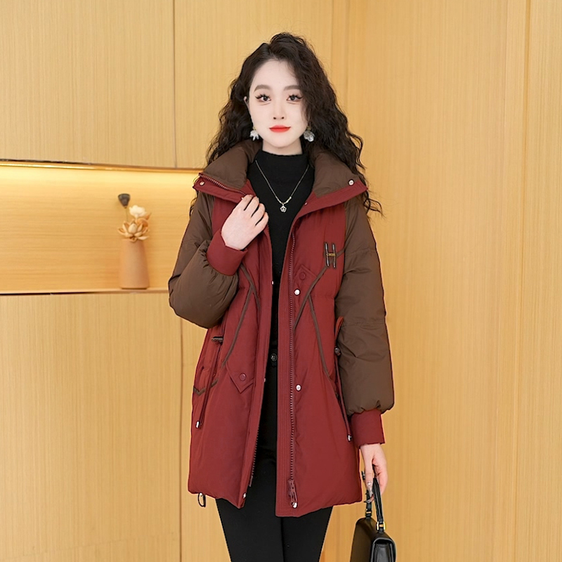 【现货羽绒服】冬季90白鸭绒羽绒服新款时尚气质休闲保暖外套女冬