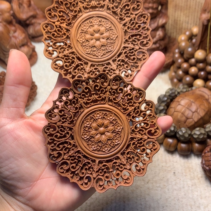 檀香木其他老山檀香手把件