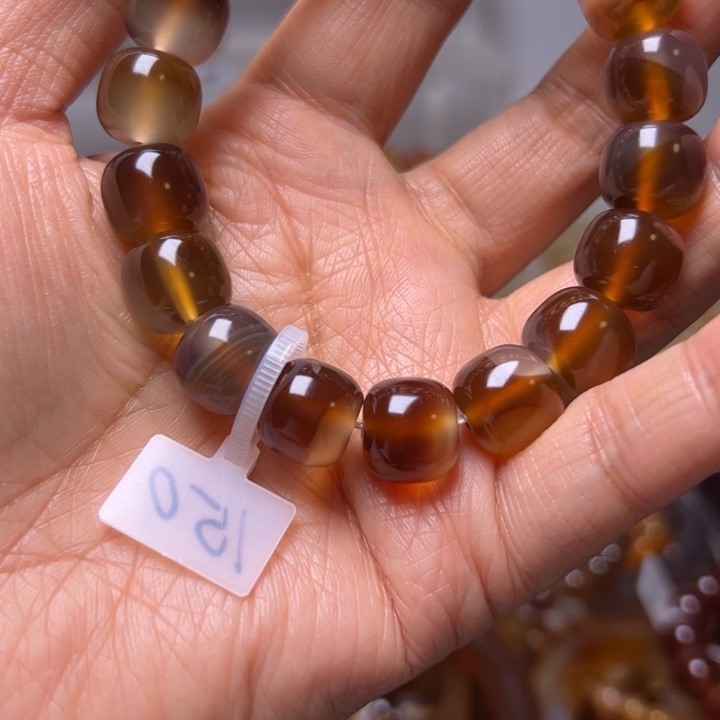 ****️玛瑙/玉髓合金颈饰003