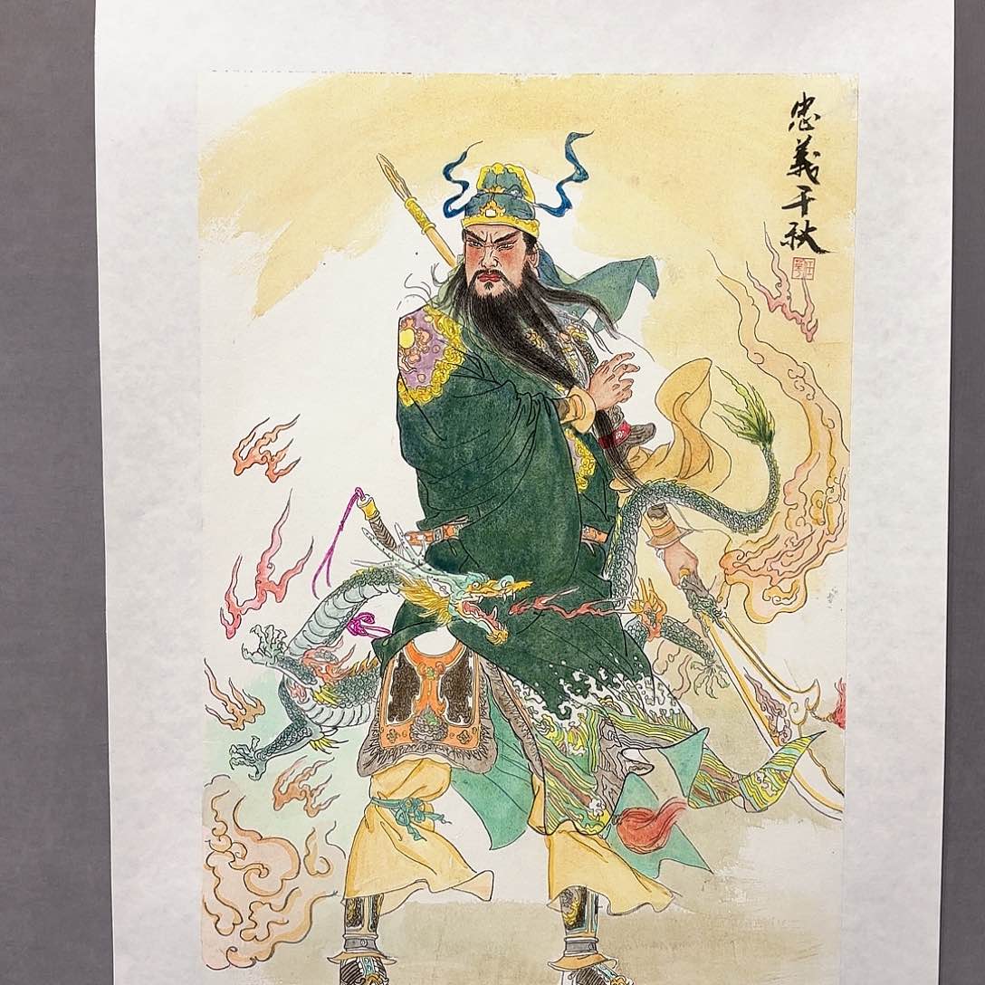 国画国画纯手绘作品请放心去藏