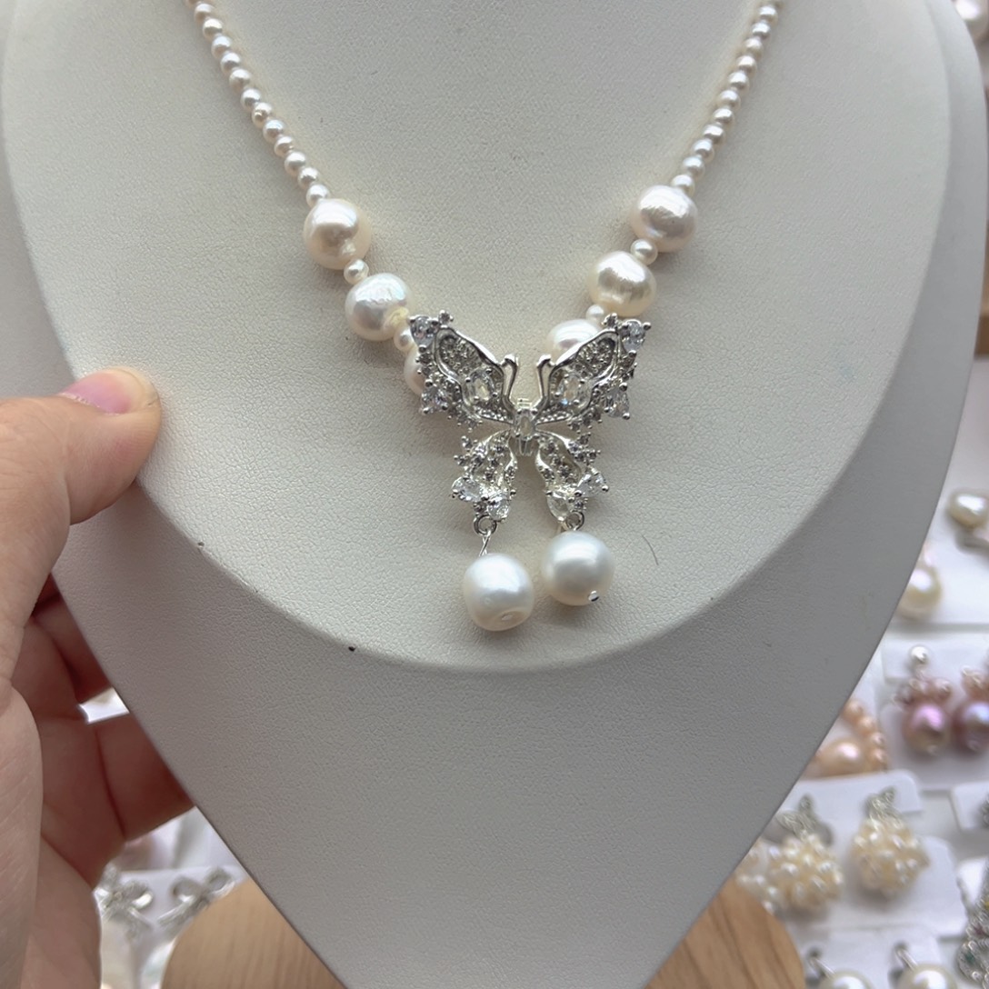 颈饰未镶嵌淡水珍珠