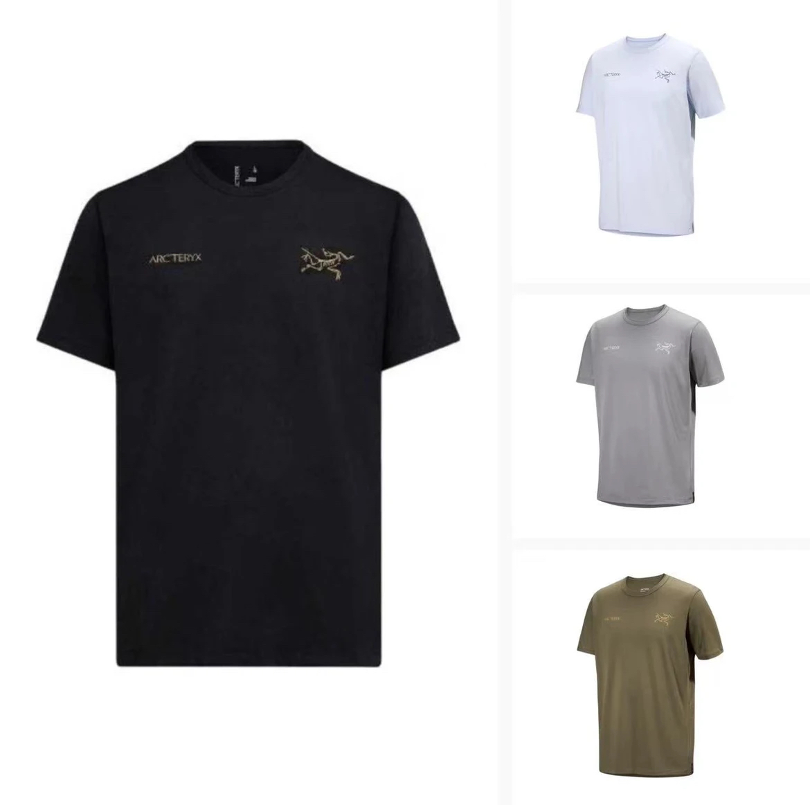 【泓铭专属】始祖鸟 Split SS T-shirt Logo 透气短袖T恤 （30228）