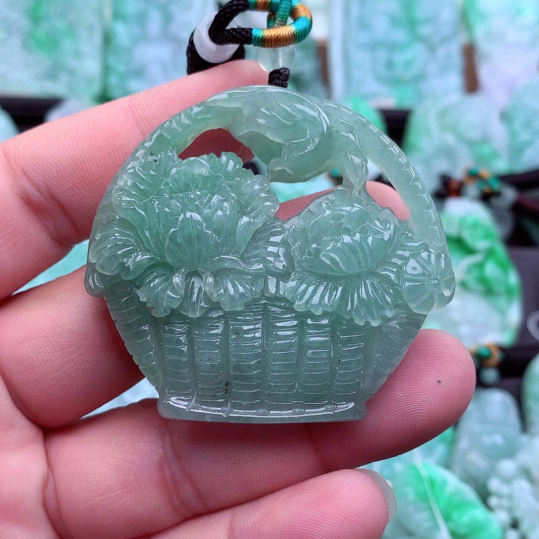 翡翠吊坠(不含链)未镶嵌