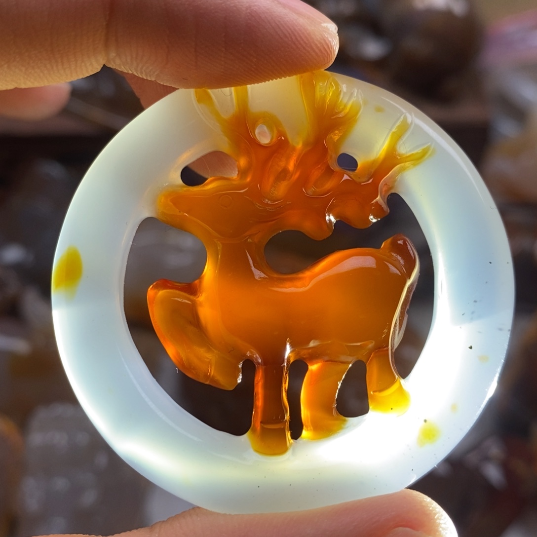 玛瑙/玉髓未镶嵌颈饰