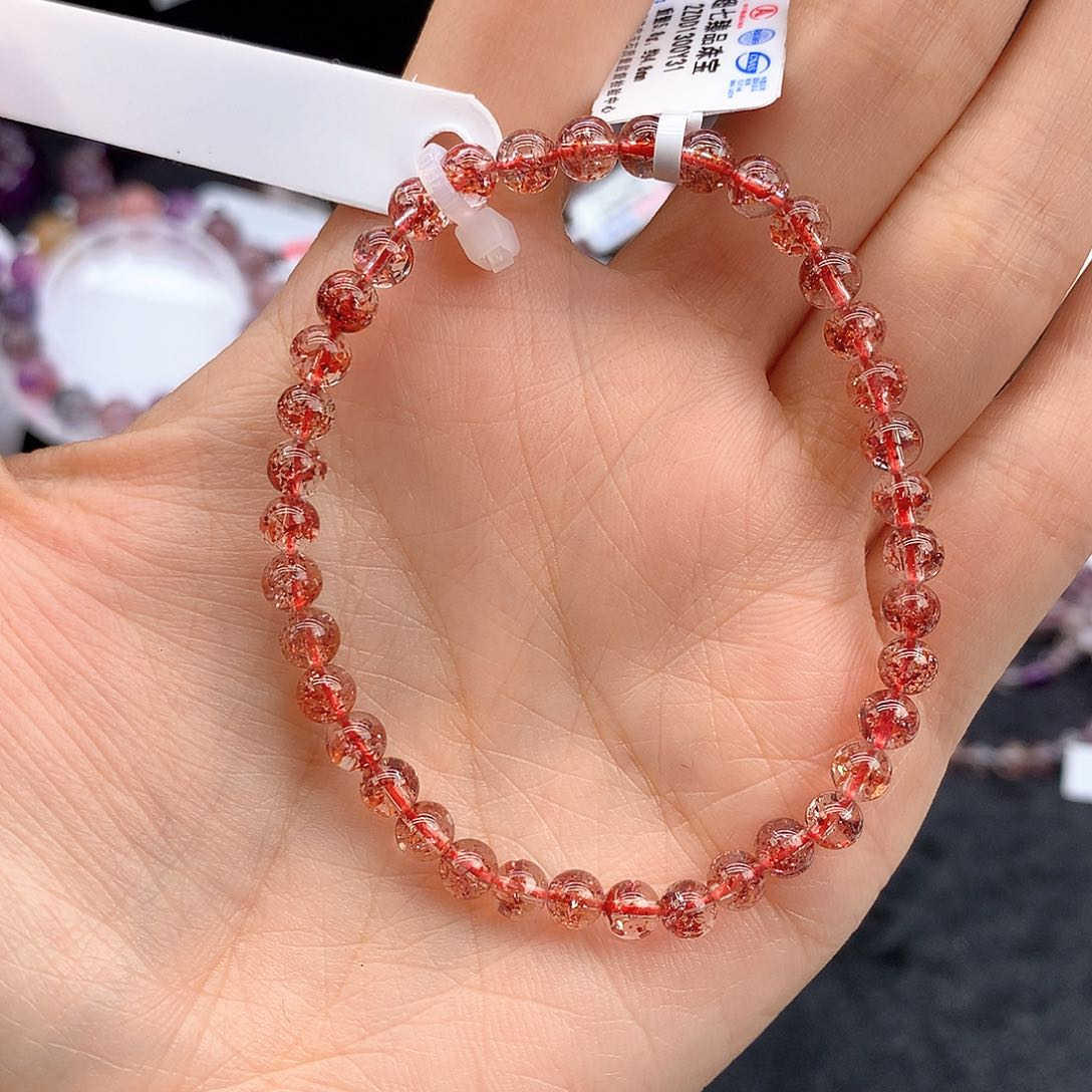 水晶手链未镶嵌手链4.8mm