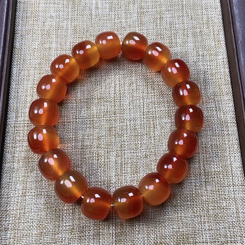 【闪购商品】玛瑙/玉髓手链未镶嵌贤**境